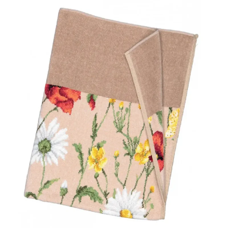 Полотенца Feiler Daisy Field Beige