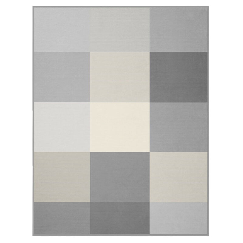 Плед Biederlack Wohn und Kuscheldecke Colourfields Grey